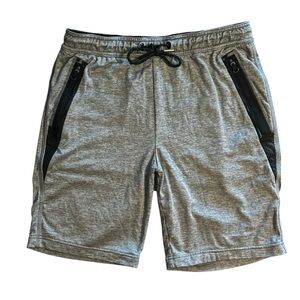 American Eagle Men’s AE Active Flex Shorts Heather Grey Size Small Athleisure